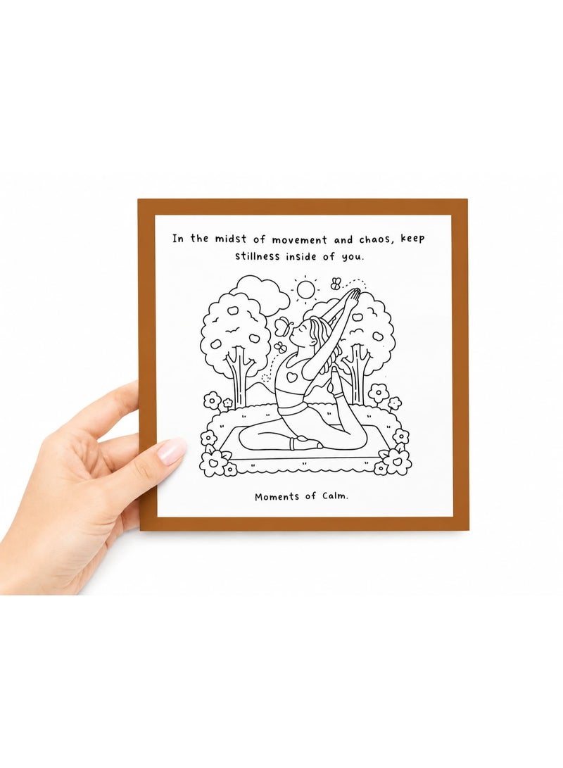 Moments of Calm Coloring Book for Adults and Children - Image 5