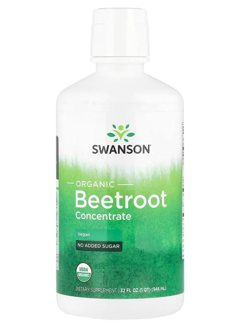 سوانسون، مُركّز الشمندر العضوي، 32 أونصة سائلة (946 مل)