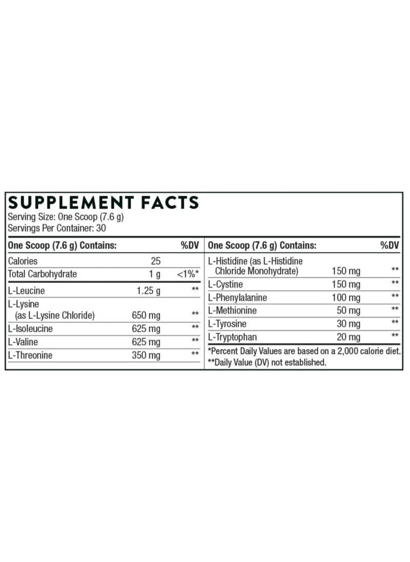 Thorne - Amino Complex - Berry Flavored Amino Acids - 8 Oz - 228 Grams - Dietary Supplement - Image 1