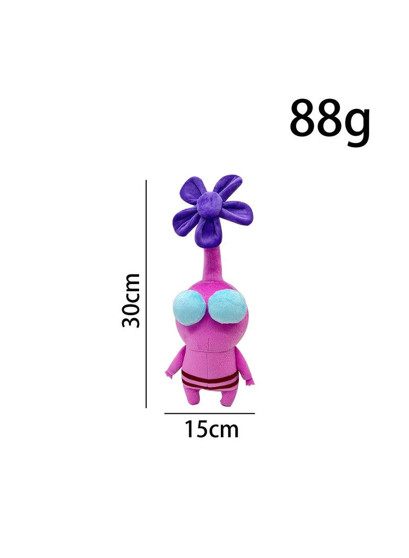 general 6 Pcs Ice Pikmin Plush Toy For Fans Gift Stuffed Figure Doll For Kids And Adults Great Birthday Stuffers For Boys Girls - Image 4