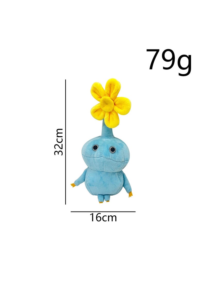 general 6 Pcs Ice Pikmin Plush Toy For Fans Gift Stuffed Figure Doll For Kids And Adults Great Birthday Stuffers For Boys Girls - Image 2
