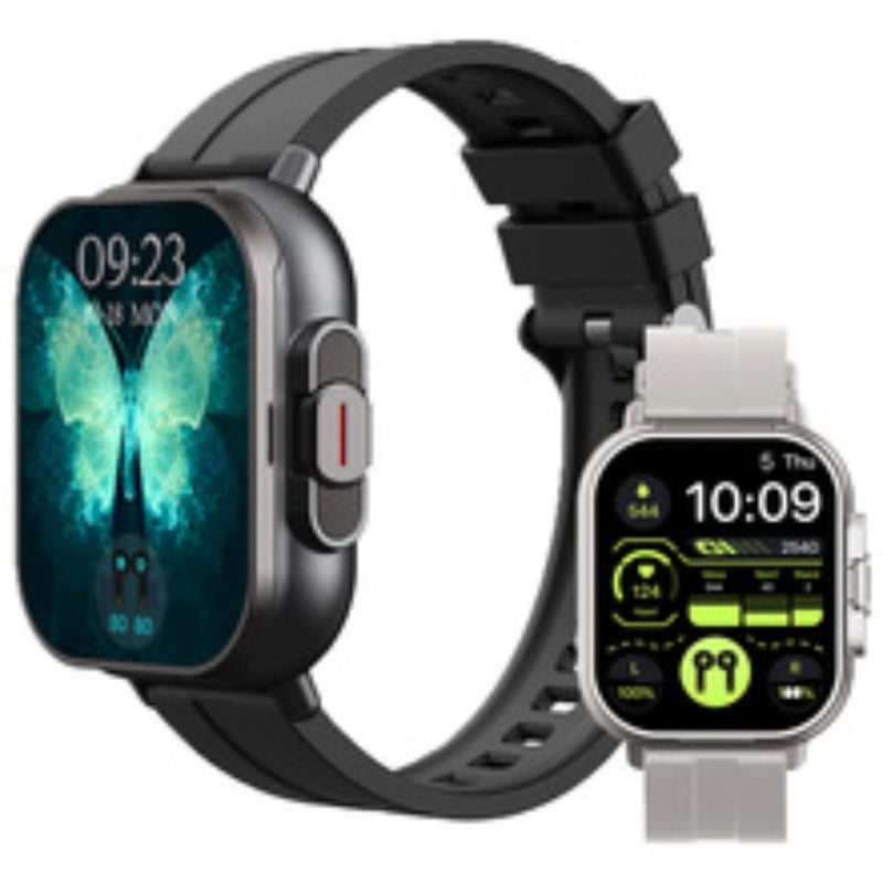 ZAMZIN Top Smartwatches with Round Faces for Men & Women: Deals on Fitness Trackers, Blood Pressure Monitors, GPS Smartwatches, Waterproof, Bluetooth, Earbuds & SIM Slot - Image 3