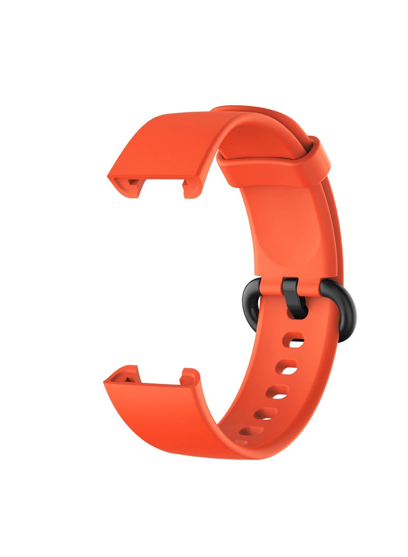 Straps Compatible with Redmi Watch 2 Lite Watch Xiaomi Mi Watch 2 Lite Soft Silicone Band for Men, Women,Orange - Image 3