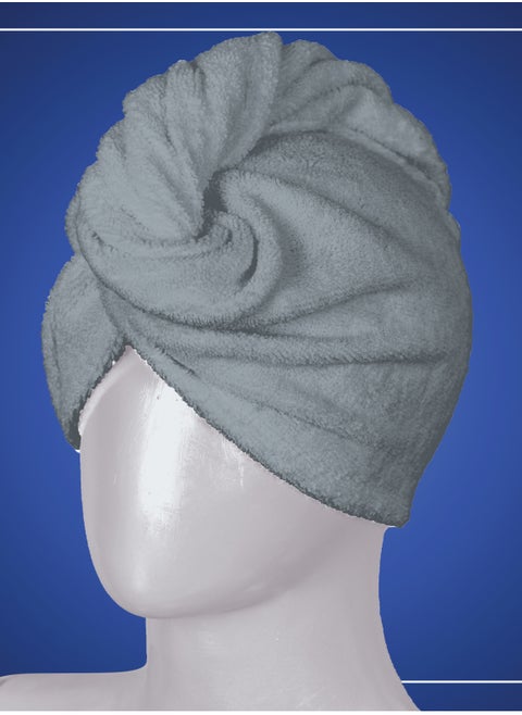 Cotton Hair Drying Cap Towel Cotton hair Towel Combed Cotton   Egyptian Cotton, Quick Drying Highly Absorbent Thick Highly Hair Towels SoftMade in Egypt