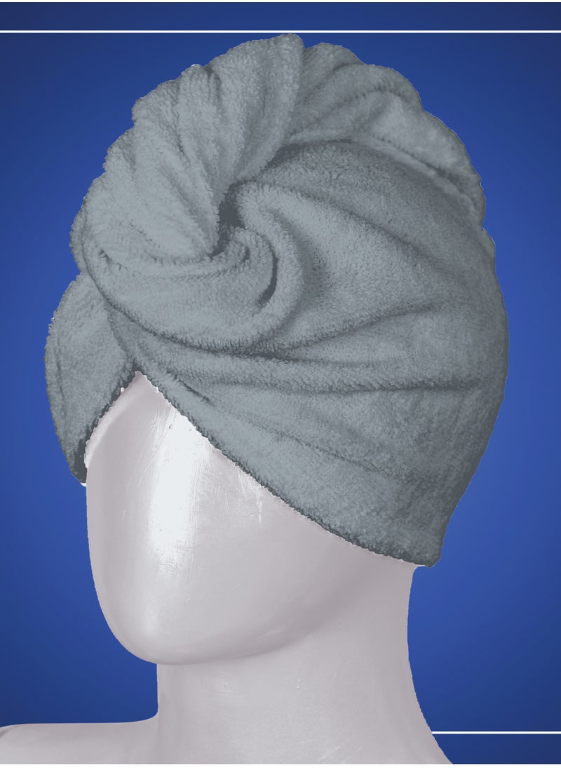 Banotex Cotton Hair Drying Cap Towel Cotton hair Towel Combed Cotton   Egyptian Cotton, Quick Drying Highly Absorbent Thick Highly Hair Towels SoftMade in Egypt  - Image 1