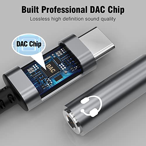 Thousover USB Type C to 3.5mm Female Headphone Jack Adapte - Image 4