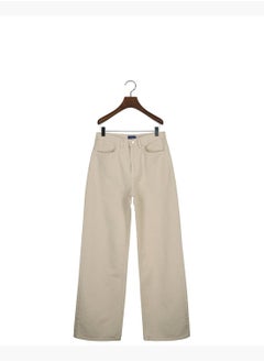GANT Gant Teen Girls Wide Leg Twill Jeans  - Image 1