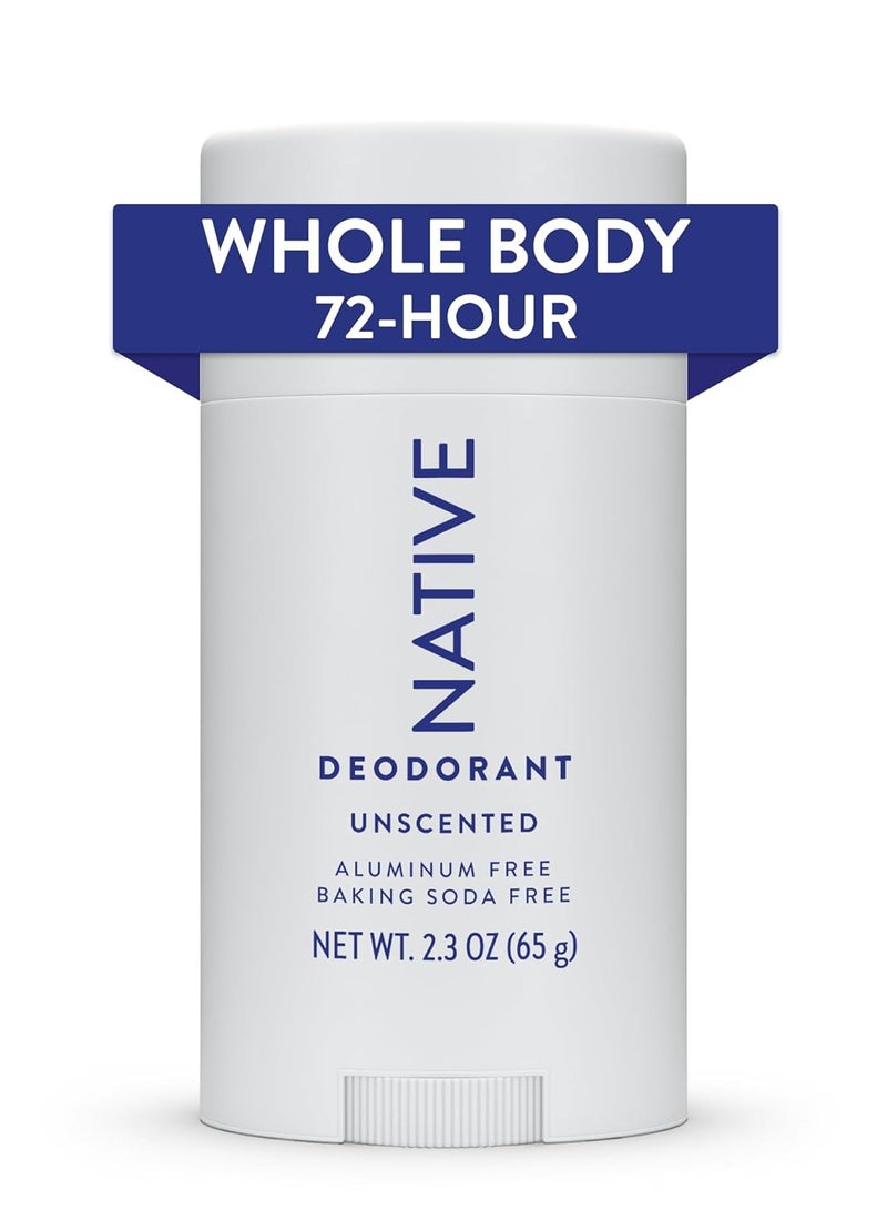 Deodorant Contains Naturally Derived Ingredients, 72 Hour Odor Control Unscented