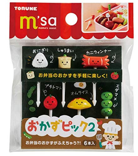 Torune Food Picks Bento Lunch Accessories Japanese Side Dish Picks 6 pcs - Image 2