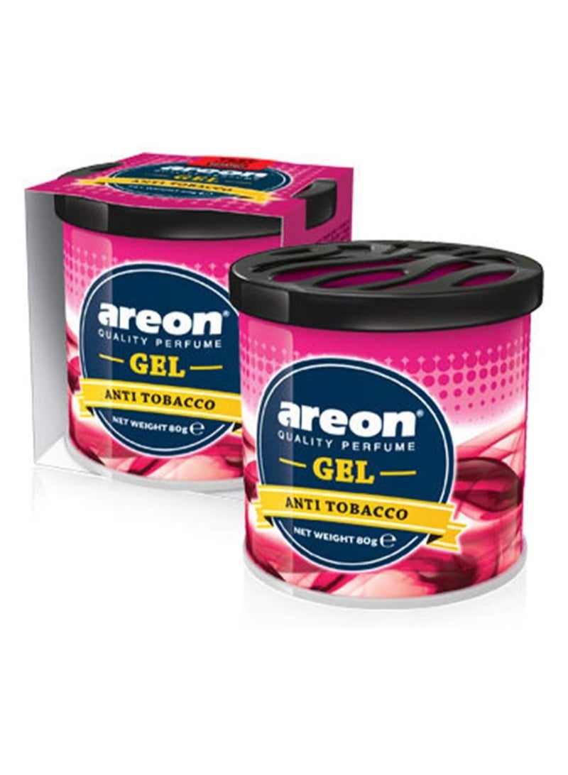 علبة جل معطرة للسيارة، عبوة من قطعة واحدة