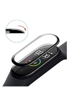 SYOSI Bracelet Screen Film Screen Protector for Mi band 4 TPU Full Cover Film for Xiaomi MiBand 4 Scratch Resistant Curved Edge Protective Glass Scratch Proof Smart Watch Accessories 2PCS  - Image 2