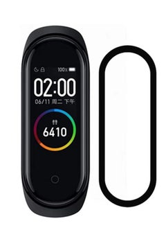 SYOSI Bracelet Screen Film Screen Protector for Mi band 4 TPU Full Cover Film for Xiaomi MiBand 4 Scratch Resistant Curved Edge Protective Glass Scratch Proof Smart Watch Accessories 2PCS  - Image 1
