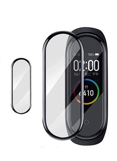 SYOSI Bracelet Screen Film Screen Protector for Mi band 4 TPU Full Cover Film for Xiaomi MiBand 4 Scratch Resistant Curved Edge Protective Glass Scratch Proof Smart Watch Accessories 2PCS  - Image 5