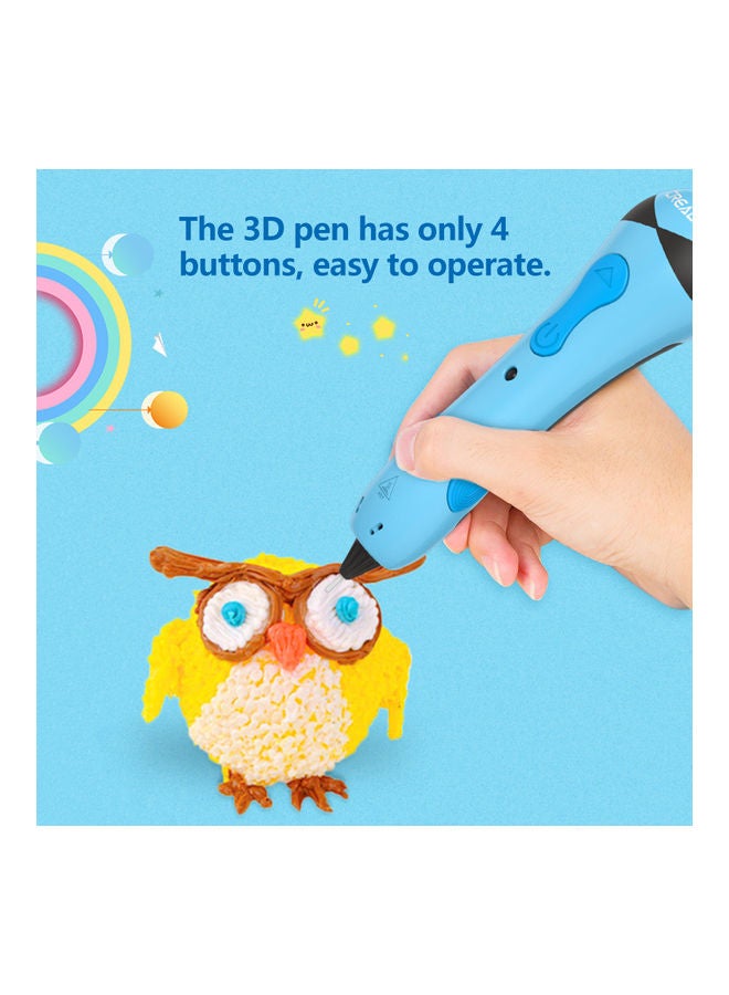 Creality 3D 3D Pen With Low Temperature Blue/Black - Image 2