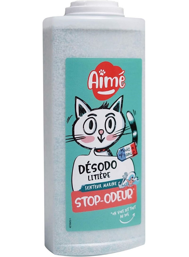 Aime Deo Litter For Cat Marine 700ML - Image 3