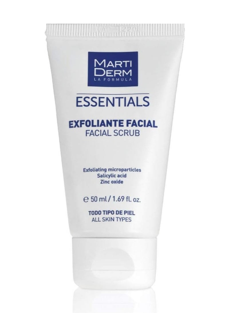 Martiderm Essentials Facial Scrub for All Skin Types 50ml - Image 1