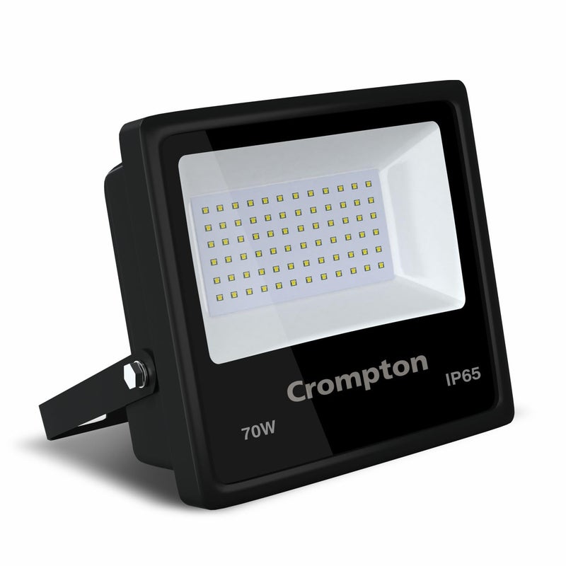 Crompton Gleam NXT 70 Watt Outdoor LED Flood Light | Wide Angle Beam| (Cool Day Light 6500K) - Pack of 1 - Image 5
