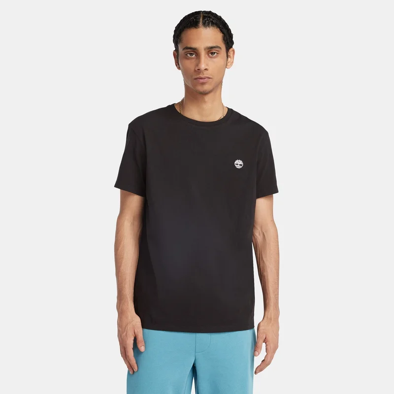 Timberland Men's Oyster River Chest Logo T-Shirt