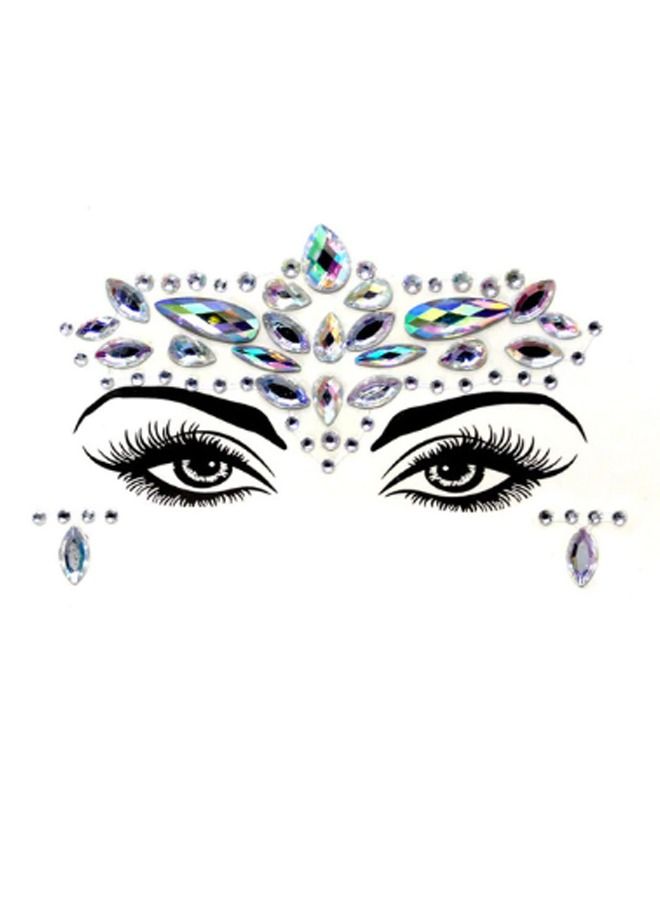ملصقات تاتو كريستاليه للوجه - Image 1