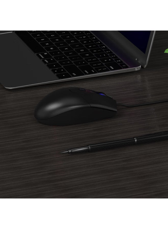 A4TECH A4tech Op-550nu Wired Mouse, Laptop And Desktop Computer Office Home Portable Mouse, Usb Interface, Black - Image 5