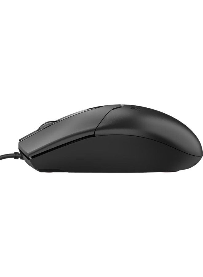 A4TECH A4tech Op-550nu Wired Mouse, Laptop And Desktop Computer Office Home Portable Mouse, Usb Interface, Black - Image 1