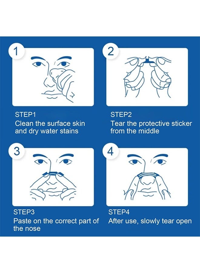 ساوث مون شرائط الأنف -Sleepright التنفس، تصحيح الأنف للمساعدة في وقف الشخير، حل الشخير والإغاثة الفورية للاحتقان الأنف الناجم عن نزلات البرد والحساسية - Image 5