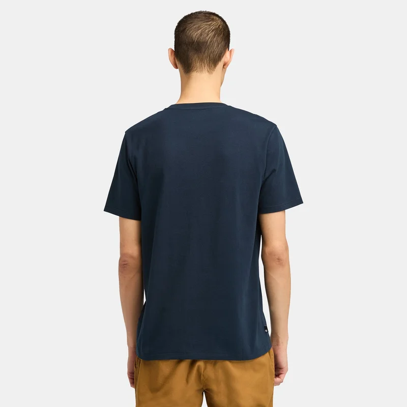 تمبرلاند Men's Stack Logo T-Shirt