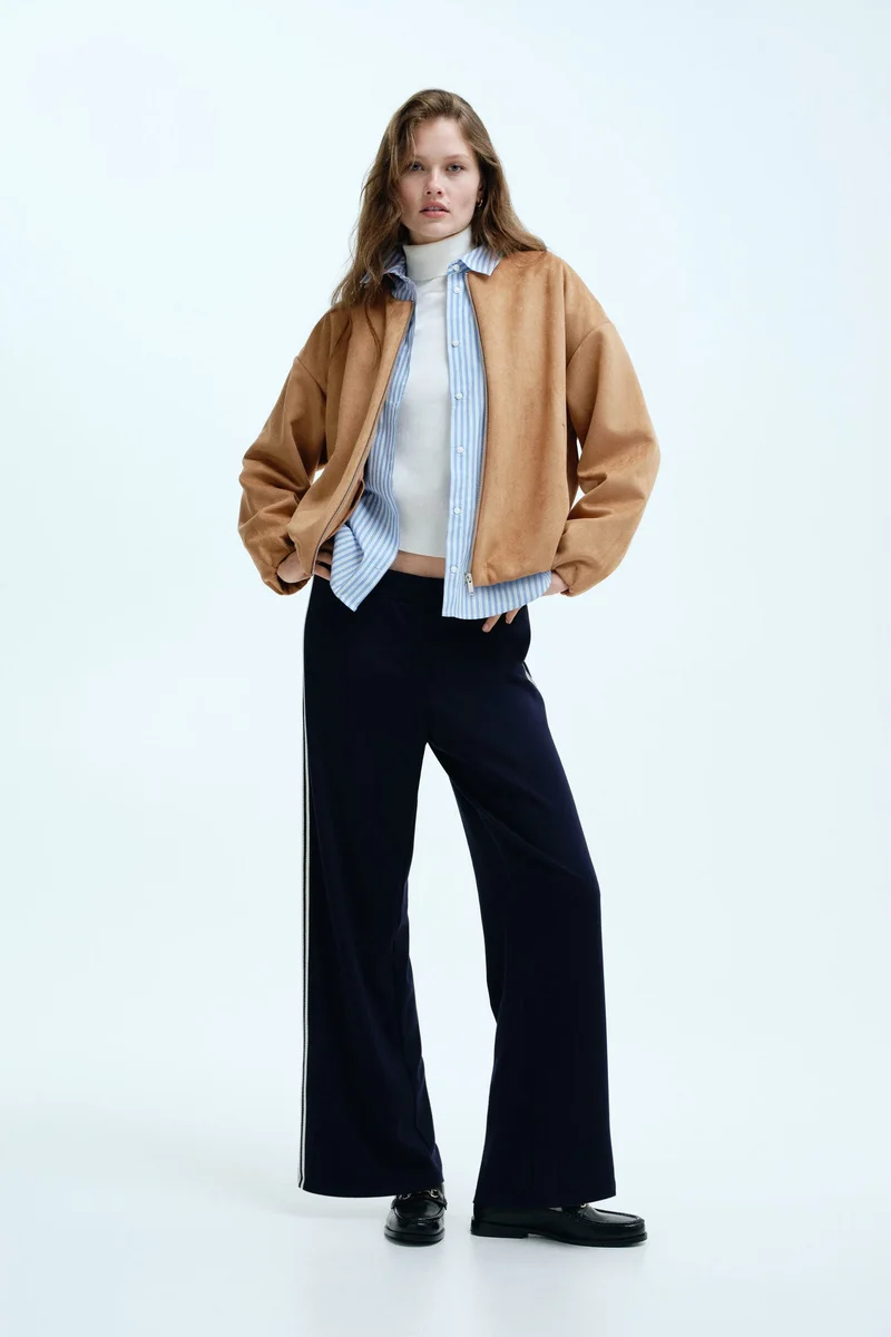 H&M Oversized jersey jacket