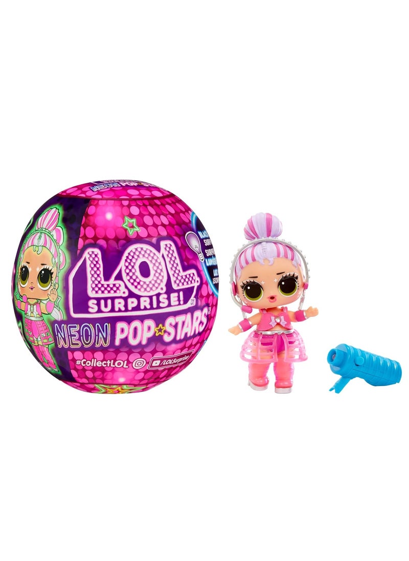 L.O.L. SURPRISE! L.O.L. Surprise! Neon Pop Stars Tots Doll - 1 piece Only, Assorted/Style May Vary  - Image 1