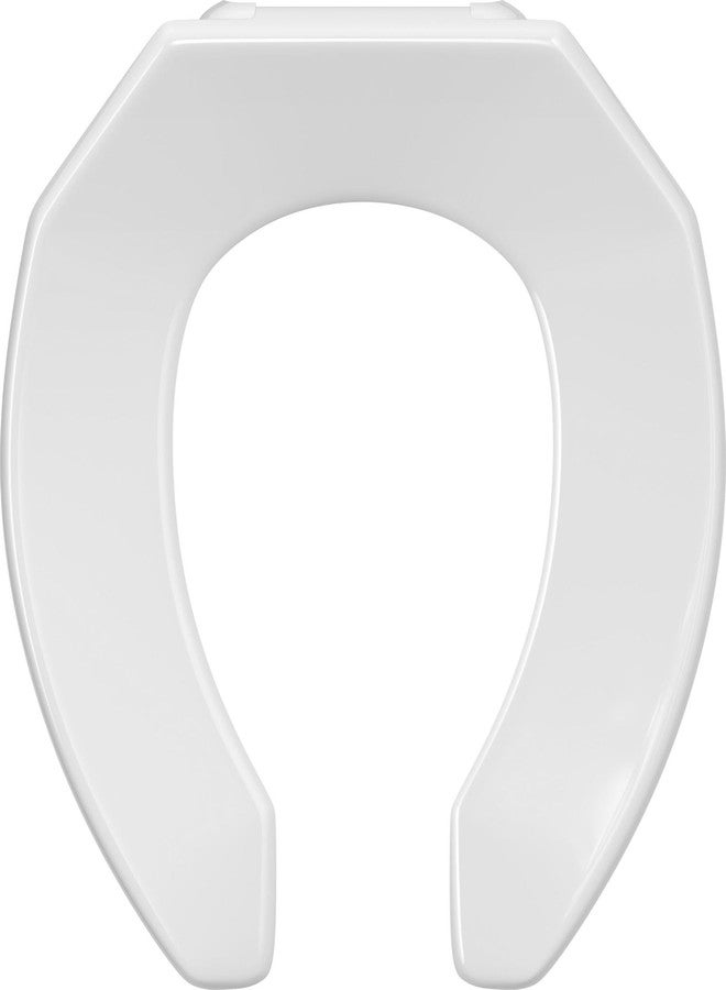 PROFLO PFTSCOFE2000 Elongated Open-Front Toilet Seat - White - Image 1