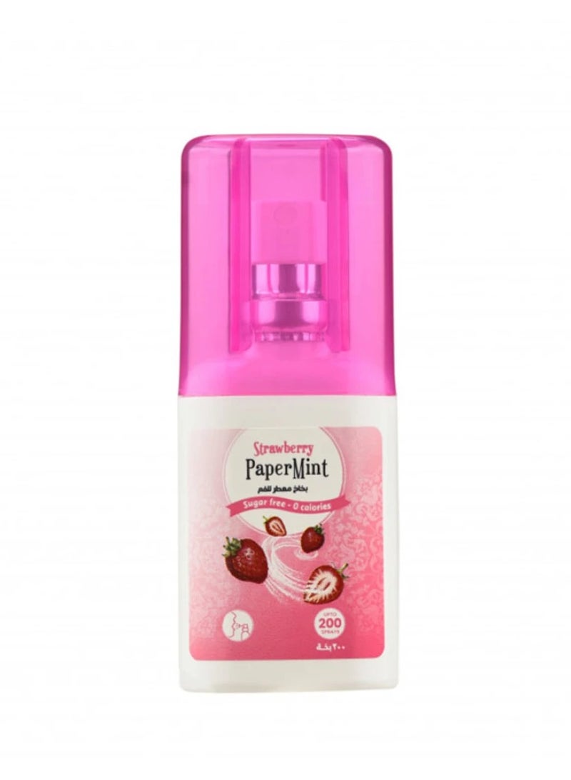 بيبرمينت بيبر مينت بخاخ معطر للفم بنكهة الفراولة 200 بخة - 20 مل - 3 حبه - Image 2