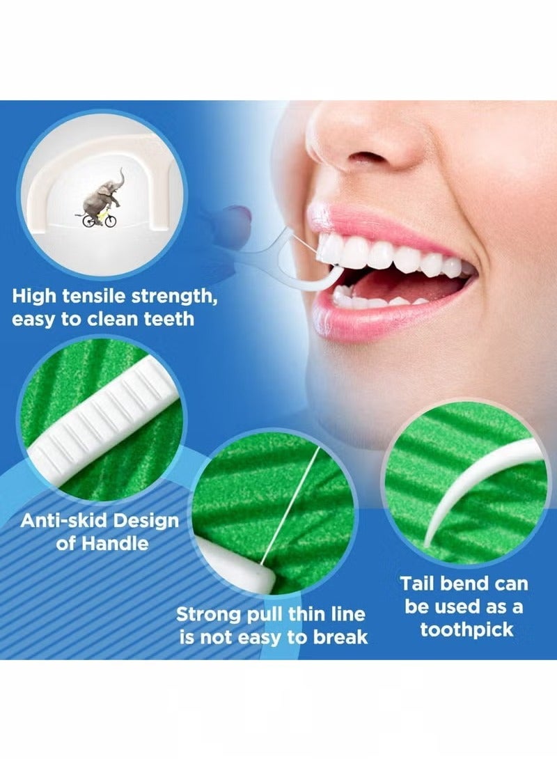 Generic Macromolecule care floss 100 white 7.4 x 2.2cm  - Image 4
