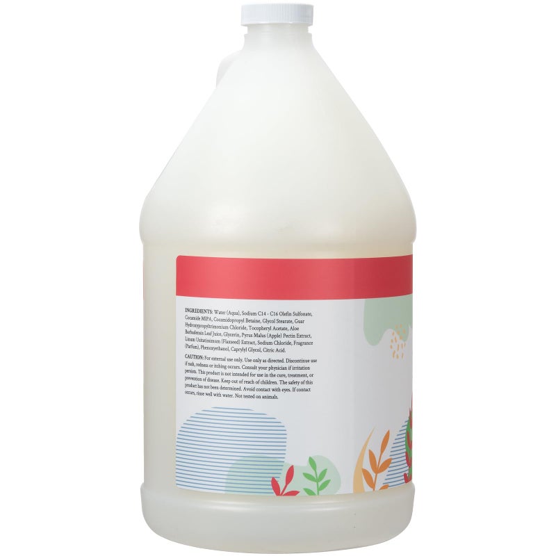 Ginger Lily Farms Botanicals All-Purpose Liquid Hand Soap Refill, 100% Vegan & Cruelty-Free, Apple Pear Scent, 1 Gallon (128 fl. oz.) - Image 3