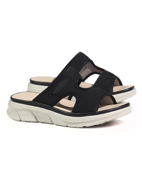 Monami Women's Slide Sandals - Super Comfy & Cushioned Slides for Women, Lightweight Soft Comfort Sandals with Arch Support, Stylish Casual Slides