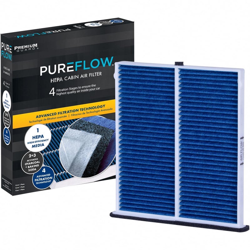 PureFlow HEPA Cabin Air Filter PC4103HX Fits 202314 Mazda CX5 202114 6 202114 3 2020 2 2019 CX5 201913 CX5