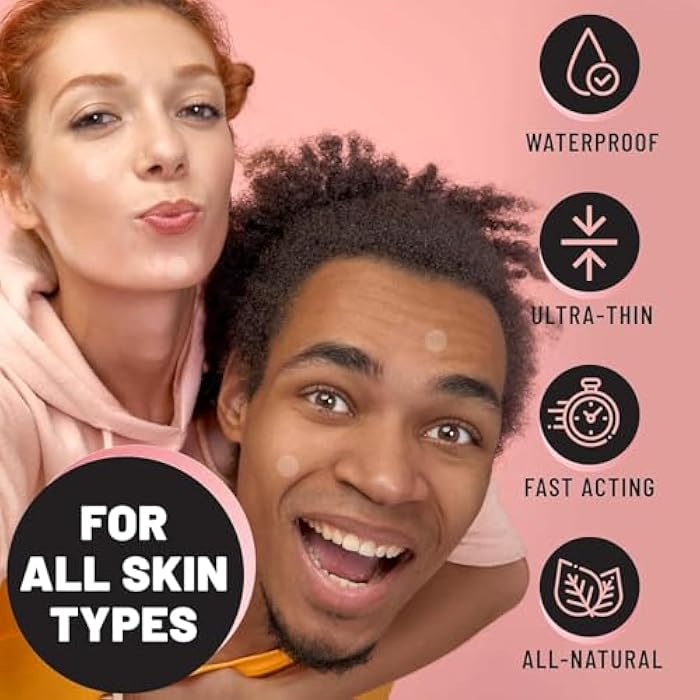 TOLEVITA Hydrocolloid Acne Patches for Face | Blemish and Zit Covering Patches for All Skin Types | Pimple Spot Stickers for Clear Skin | Waterproof, Invisible Patches for Day & Night Use - 36 Pcs - Image 5