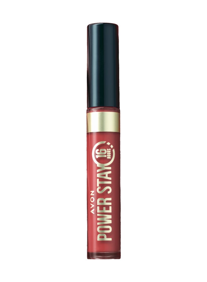 AVON Power Stay Liquid Lip - Rosey Posey 6ml - Image 1