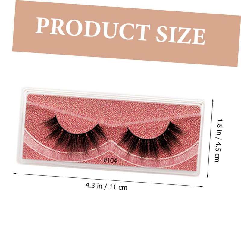 12 Pairs False Eyelashes Set Dense Vivid Natural Fake Lashes Colorful Base for Women Stage Performance and Dancing - Image 2