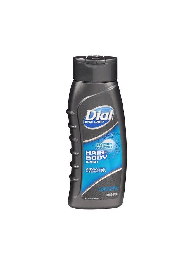 Dial - For Men Hair + Body Wash Hydro Fresh 16 Oz (Pack Of 2) - Image 1