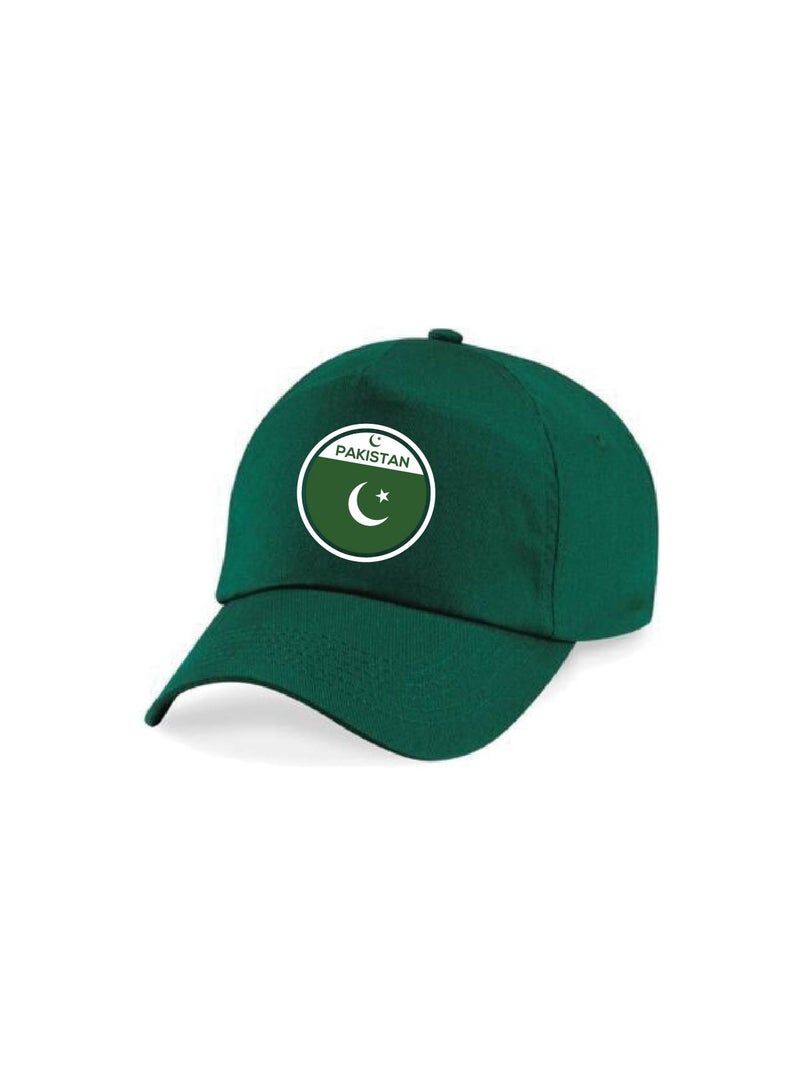 Pakistan Independence Day T Shirt for Girls, Cap, Badge, Flag Set Celebrate Pakistan Independence Day with this Kids Combo Pack in Style - Image 4