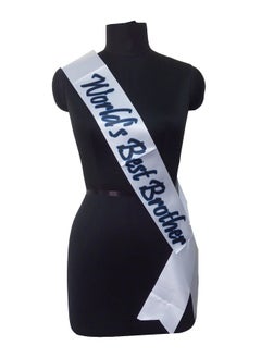 Atpata Funky Atpata Funky Rakshabandhan Foil Balloons for Rakhi Celebration Party Decoration (Best Brother Sash) 