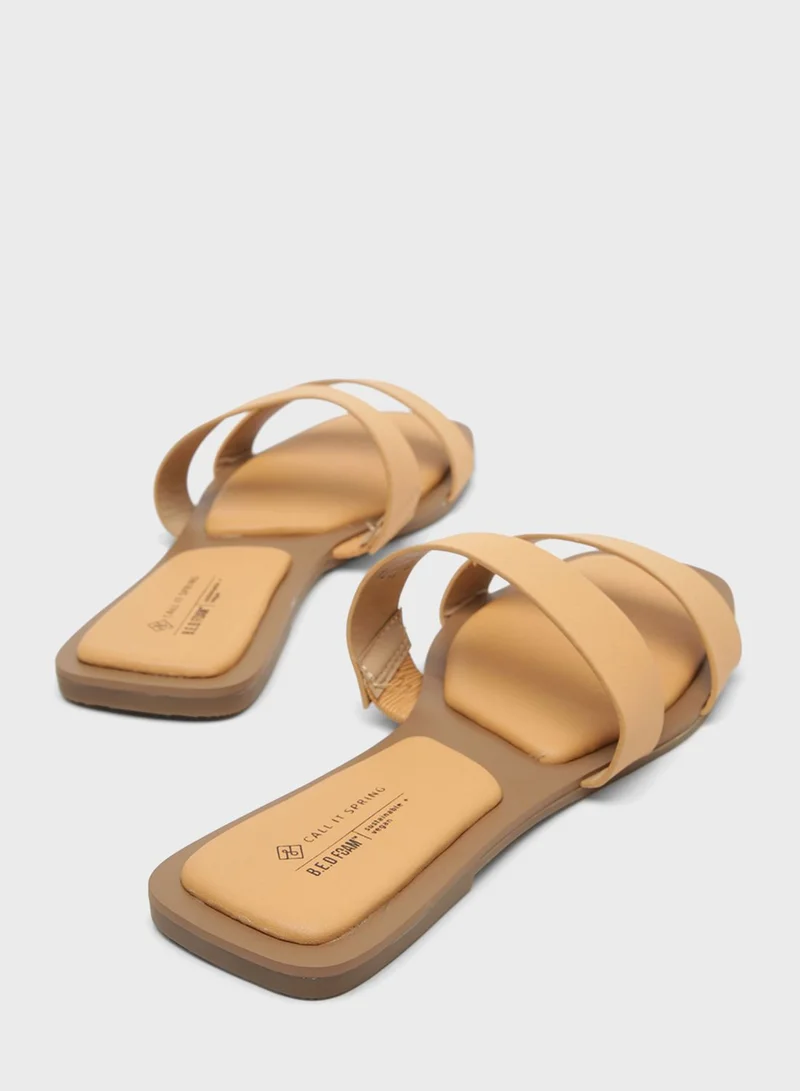 CALL IT SPRING Dual Strap Sandals