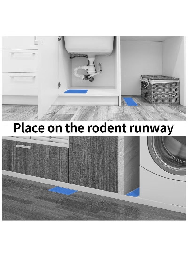 2 Pcs Sticky Mouse Trap, Super Glue Trap for Roach/Mouse/Snake, Multiuse Efficient Pest Sticky Board, Non-Toxic Indoor Sticky Mouse Trap for Restaurant/Kitchen/Hotel/Office/House - Image 3