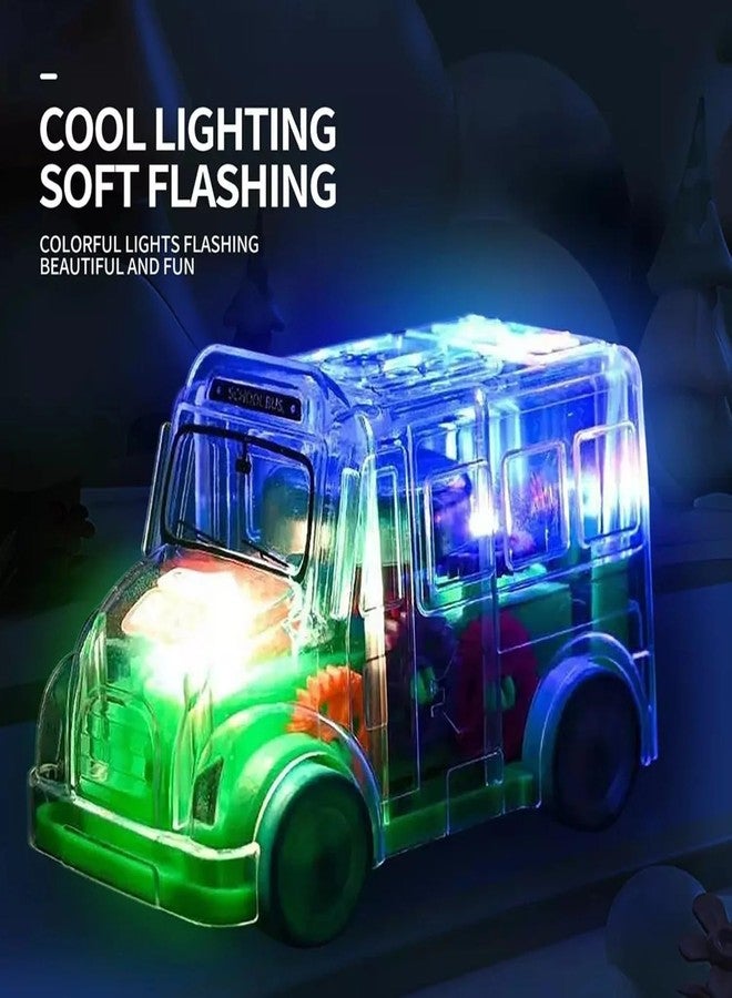 FELVA Transparent Plastic Car with Movable Gears and Wheels - Image 3