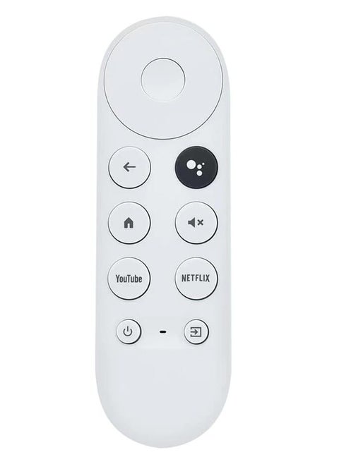 Voice Remote Control Replacement For 2020 Google Tv 4K Snow Fit For 2020 Google Chromecast 4K Snow G9N9N Ga01920 With Youtube And Netflix Shortcut Buttons Remote Only G9N9N