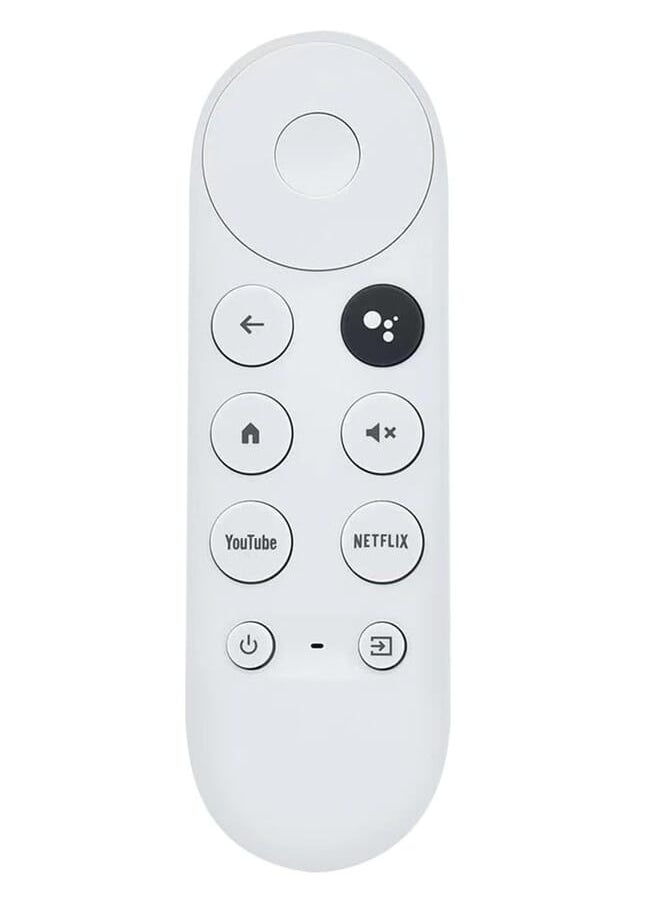 Voice Remote Control Replacement For 2020 Google Tv 4K Snow Fit For 2020 Google Chromecast 4K Snow G9N9N Ga01920 With Youtube And Netflix Shortcut Buttons Remote Only G9N9N