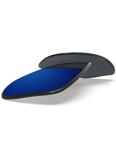 BLAZERBUCK Polycarbonate Polarized Replacement Lenses Sock Kit for Oakley Juliet Midnight Blue AR Coated - Image 3