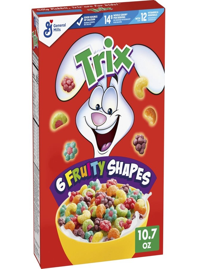 Trix General Mills Trix Fruit Flavored Sweetened Corn Puffs Cereals, 10.69 oz ℮ 303 g - Image 1