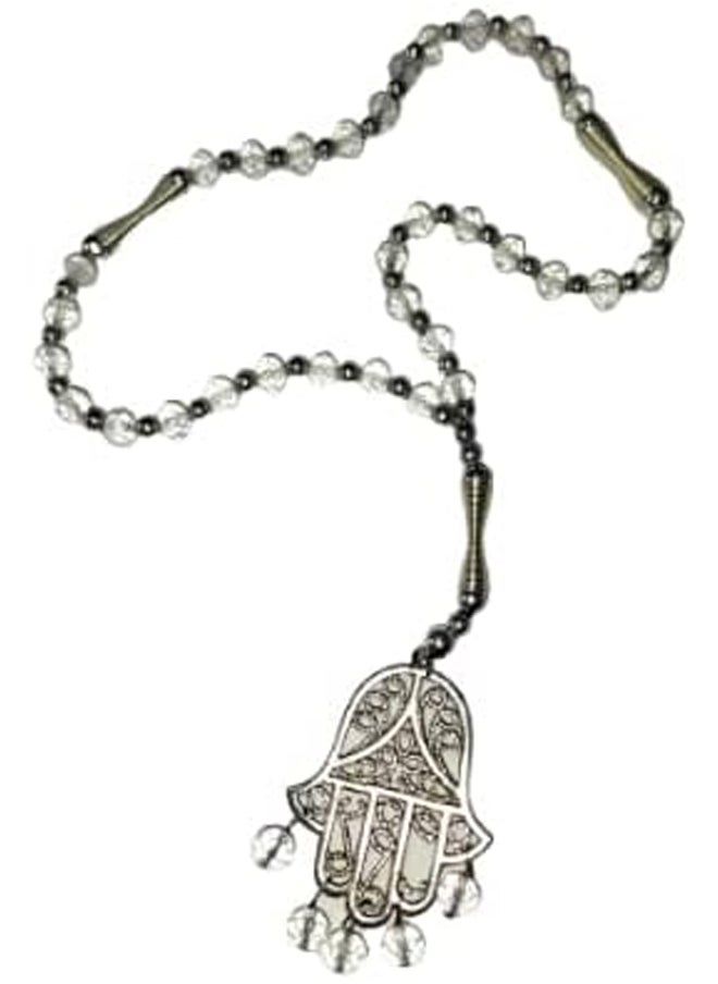Generic Elegant Crystal Handmade 33 Beads Rosary  - Image 1