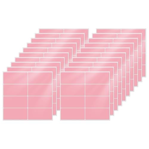 FINDAT Colored Stickers 157075 Inch Vinyl File Folder Sticker Pink Rectangle Removable Waterproof Color Coding Moving Label for Boxes Office Inventory Labeling 160 PCS - Image 1